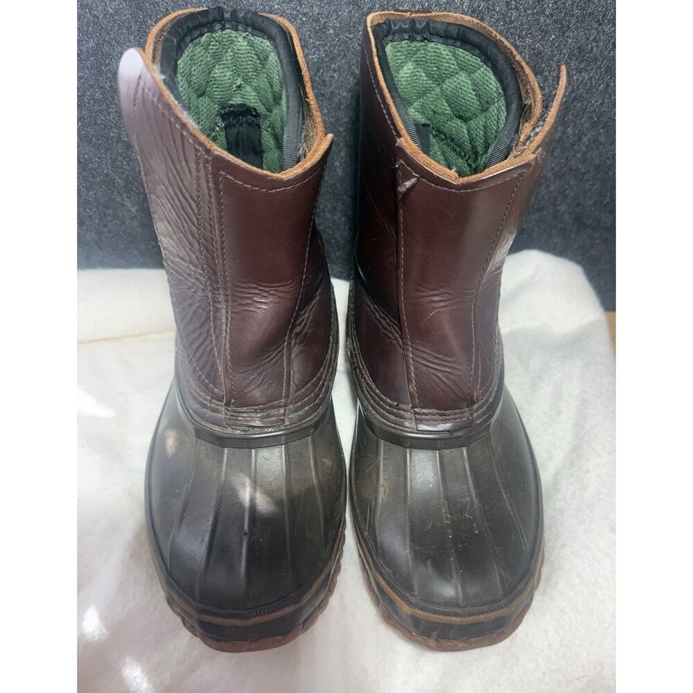 Schnee Montana II TT, Insulated, Rubber Soled, Slip-On PAC Boots 7 Made in USA